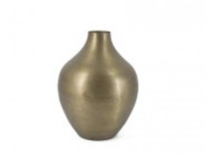59950 zlata kovova vaza kolony globe 29 5 cm