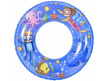 Nafukovací kruh SEA ADVENTURE 60 cm modrý
