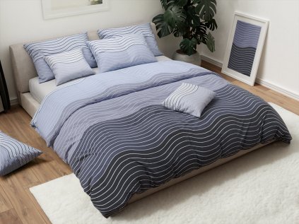 Pościel bawełniana ASTRID szara