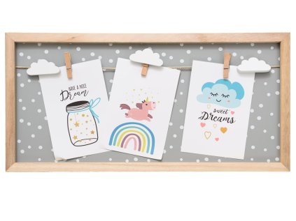 Drewniana ramka na zdjęcia CLOUD 40 cm