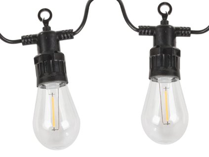 Stylová závěsná LED světelná girlanda BRELLAC pro venkovní i vnitřní použití