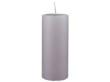 36733 fialova sloupova svicka dusty lilac 15 cm
