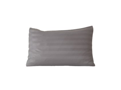 JASMINE světle šedýý povlak 50x70 cm – elegantní hotelové zapínání