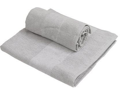 81545 rucnik carrara 40x55 cm svetle sedy 100 bavlna
