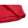 fleecova deka cervena 150x200 detail