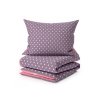 Oboustranné povlečení SRDCE A PUNTÍKY růžové – roztomilé a moderní