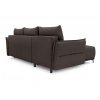 Hnědá rohová sedací souprava SORRENTO (Wersja sofy Lewy róg)