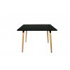 42972 cerny jidelni stul bergen 140x80 cm