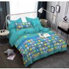 Povlečení z mikrovlákna IKONKY tyrkysové (Rozmiar pościeli 70 x 90 cm | 140 x 200 cm)