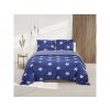 45981 6 bavlnene povleceni white stripes modre