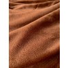 51439 2 hneda mikroplysova deka soft 160x200 cm