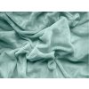 Prześcieradło z mikropluszu SOFT 180x200 cm miętowe