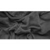 Prześcieradło z mikropluszu SOFT 90x200 cm ciemnoszare
