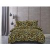 Povlečení z mikrovlákna LEOPARD žluté (Rozmiar pościeli 70 x 80 cm | 140 x 200 cm)