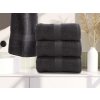 tmave sedy rucnik set