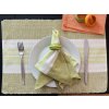 Bavlněný set prostírání s ubrouskem 40x40 cm FOOD