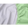 Prześcieradło nieprzemakalne JERSEY 70x140 cm zielone