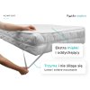 Wodoodporny ochraniacz na łóżko 160x200 cm – ochrona przed plamami