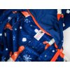 Vánoční dětský overal CHRISTMAS ONESIE modrý - ideální na zimu