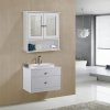 Stylová koupelnová skříňka LEHAC bílá – moderní design