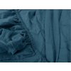Napínací jersey prostěradlo petrolejové barvy 180 x 200 cm