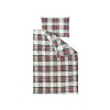 Kostkované flanelové povlečení LANECO pro zimní pohodlí
