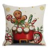Vánoční povlak na polštář HOT CHOCOLATE 45x45 cm, barevný