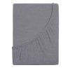 Šedé dětské froté prostěradlo EXCLUSIVE 70x140 cm – jemnost a kvalita pro nejmenší