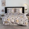 Šedé povlečení z mikrovlákna SHEEP DREAM – kombinace hravosti a elegance