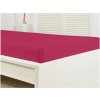 Prześcieradło jersey ALVORA bordowe 180 x 200 cm