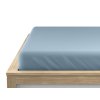 Jersey prostěradlo ALVORA 180x200 světle modré s gumou