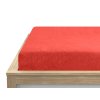 Oranžové prostěradlo EXCLUSIVE 200x220 cm z měkkého froté