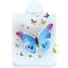 Barevné pončo PALM BEACH 80x145 cm ideální na plážPlážové pončo BUTTERFLY SPARKLE 80x145 cm s veselým motivem