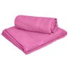 Růžová osuška a ručník CLARYSSE ELEGANCE – sada 500g/m² s bordurou