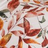 Roztomilé povlečení z mikrovlákna AUTUMN LEAVES barevné s jemným vzorem listů