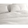 Moderní povlečení LUXERA krep bílé s hotelovou kapsou