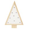 LED vánoční stromeček STARLIT TREE 36 cm, bílý s teplým světlem