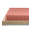 Hebké prostěradlo jersey 160x200 cm starorůžové barvy