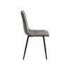 Designová šedá židle LIBRA SILVER GREY do každého interiéru