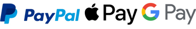 Paypal | Apple Pay | Google Pay