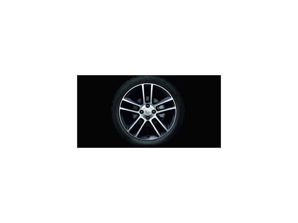 Jante Opel en alliage 17" - 5 rayons doubles - Bicolore