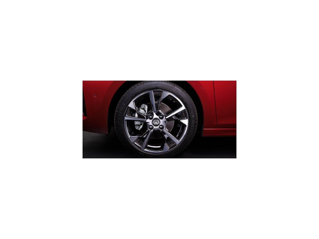 Jante Opel en alliage 17" - 5 rayons doubles - Bicolore