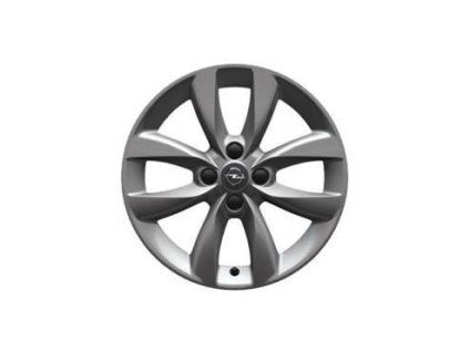 Opel Cerchio In Lega 6,5 X 16, Design - Argento