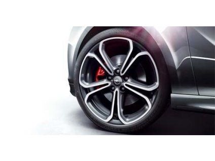 Opel Cerchi in lega 7,5j X 18, Typhoon - Bicolore
