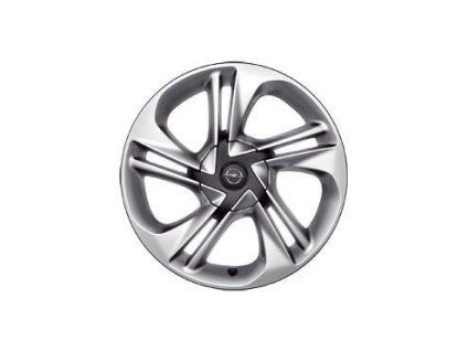 Jante Opel En Alliage 17" - 5 Rayons Doubles - Gris Technique