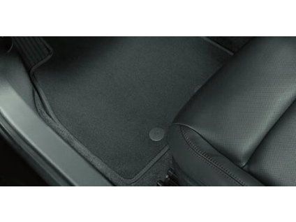 Tappetini in Moquette Velour Opel - Nero