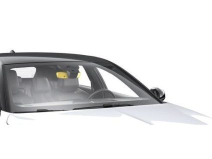 Opel Cache-culbuteur Rétroviseur Intérieur - Jaune