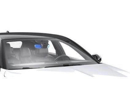 Opel Tapa Superior Espejo Retrovisor Interior - Azul