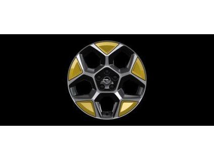 Opel Inserto Rueda - Amarillo