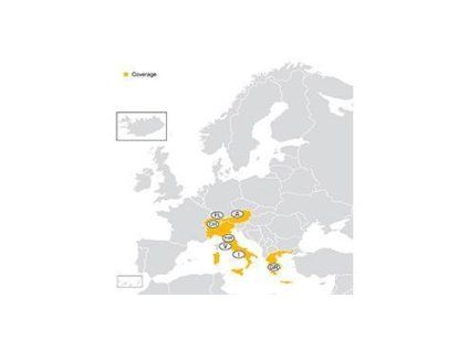 Carte de Navigation Opel pour Cd60/Cd80 Navi, Italie/Grèce 2011/2012